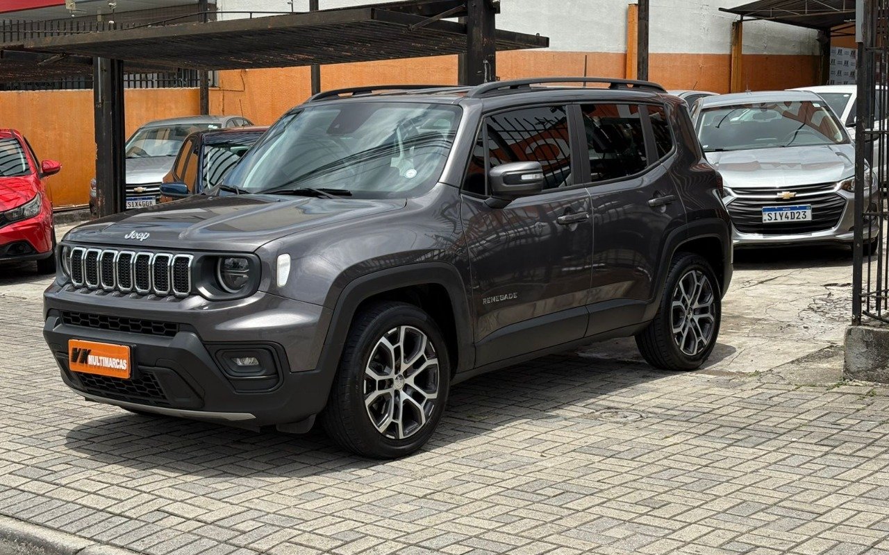 Jeep Renegade Long. T270 1.3 TB 4x2 Flex Aut. na cor Cinza em Curitiba / PR - 766762
